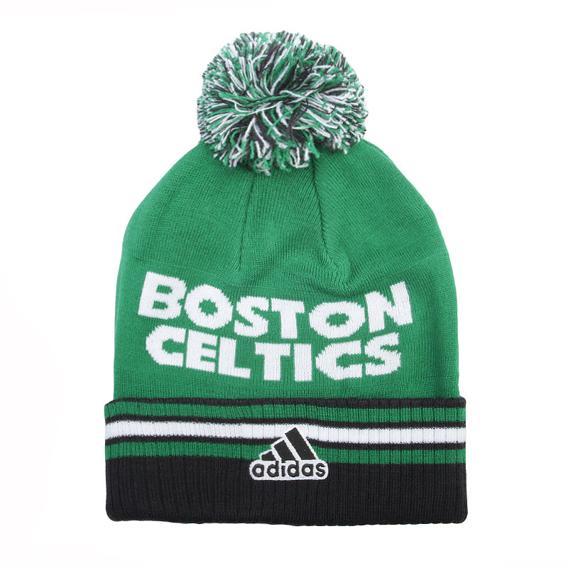 мужская зеленая шапка adidas Woolie Celtics AC0945 - цена, описание, фото 1